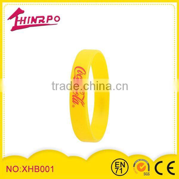 Cartoon character printing silicone bracelet children size kids silicone bands