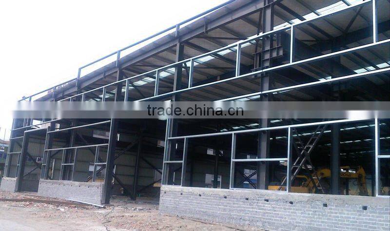 prefabricated industrial building warehouse/light steel structure warehouse plan