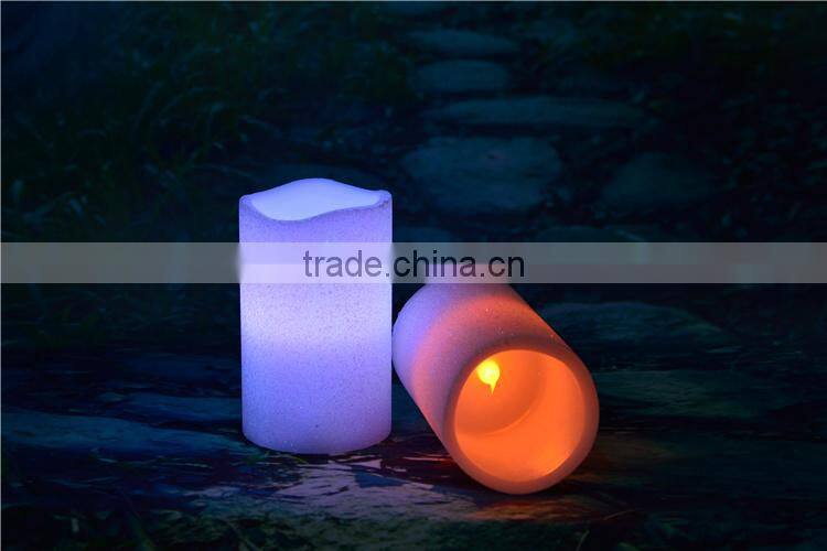 electronic candle lights color changing led candles with timer