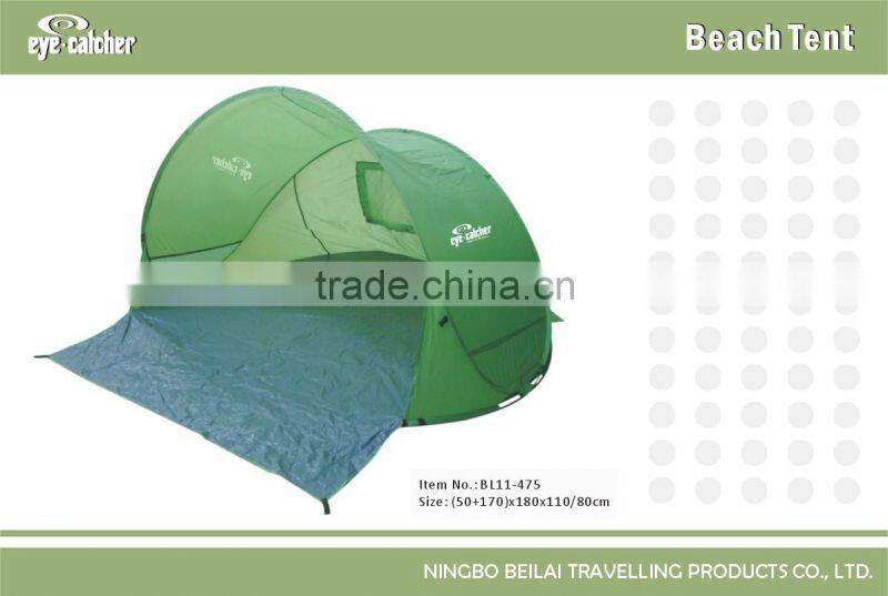 Pop up camping beach tent and beach sun shelter New Model for 5 persons