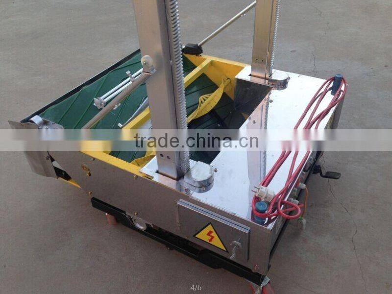 Stainless steel Automatic rendering machine/wall plastering machine