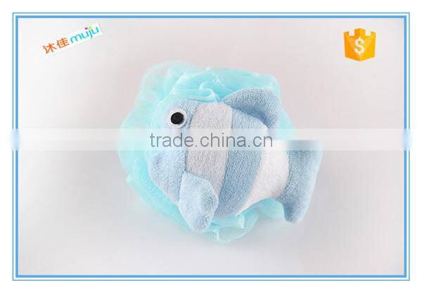 2015 mossy grain eco plastic bath spong bath lily with rope handle wholesale product