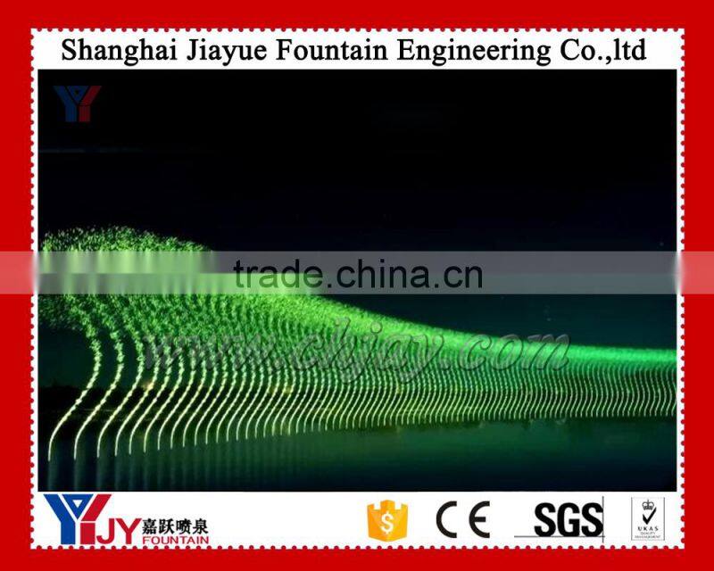 One-dimensional digital fountain nozzle