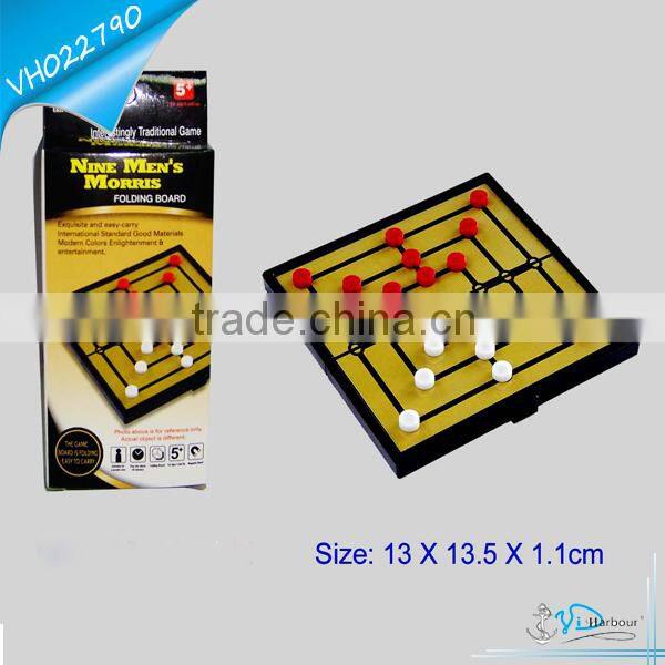 Plastic Solitaire Chess Board Magnetic Wall Mounted