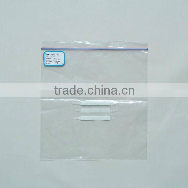 Bopp Biodegradable Factory Price Zipper Clothes Packing Bag