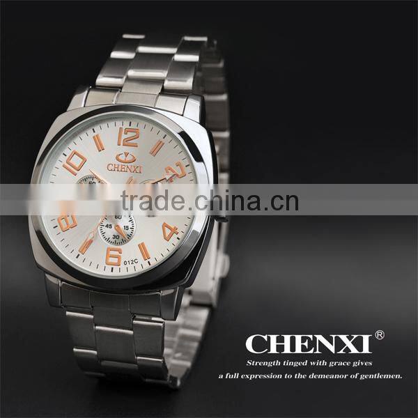 Stainless steel wrist watch 012CMR