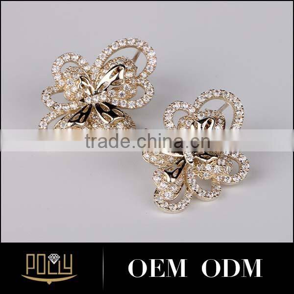 Dignity silver earring design beautiful stud earring