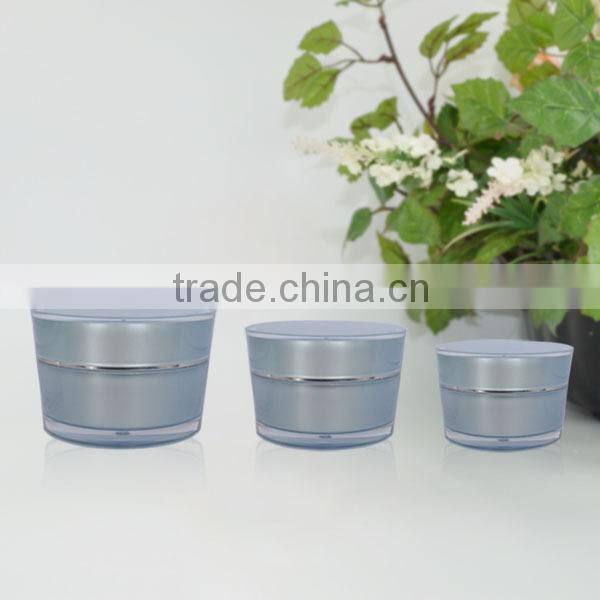75g/50g/30g/15g frosted cosmetic jar/ round plastic cream acrylic jar / acrylic cream jar