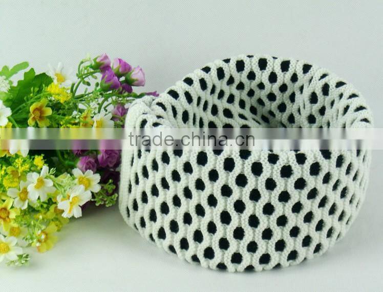 Fashion Assorted Color Gridding Lady Circle Scarf