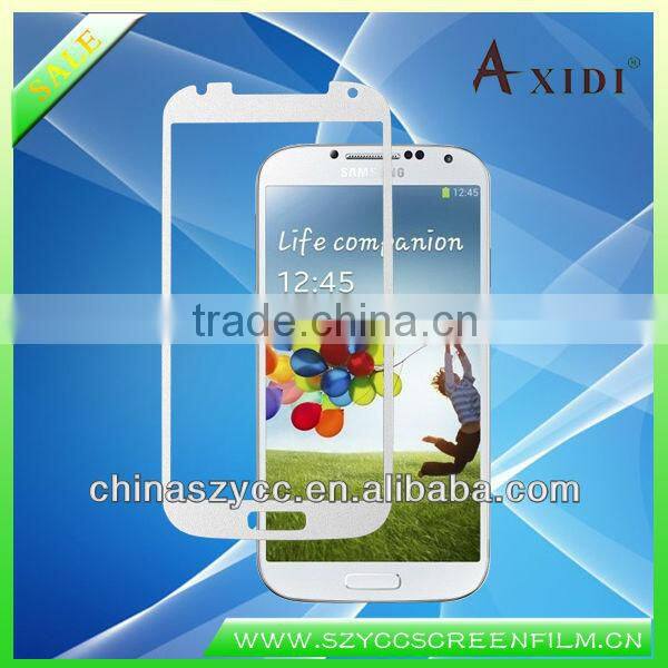 For Samsung S4(I9500) Colourful Good Quality Factory Manufacture Fashion Leather Screen Protector
