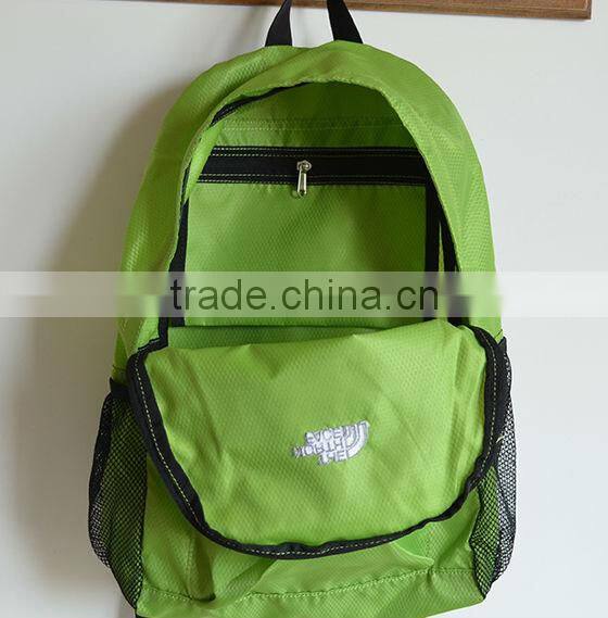 2016 fashionable Polyester adult backpack/customized backpack bag,sports backpack
