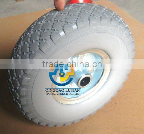 pu solid wheel, pu foam wheel, solid rubber wheel, 260x85 wheel, hand trolley wheel, 10 inch rubber wheel, 3.00-4 wheel
