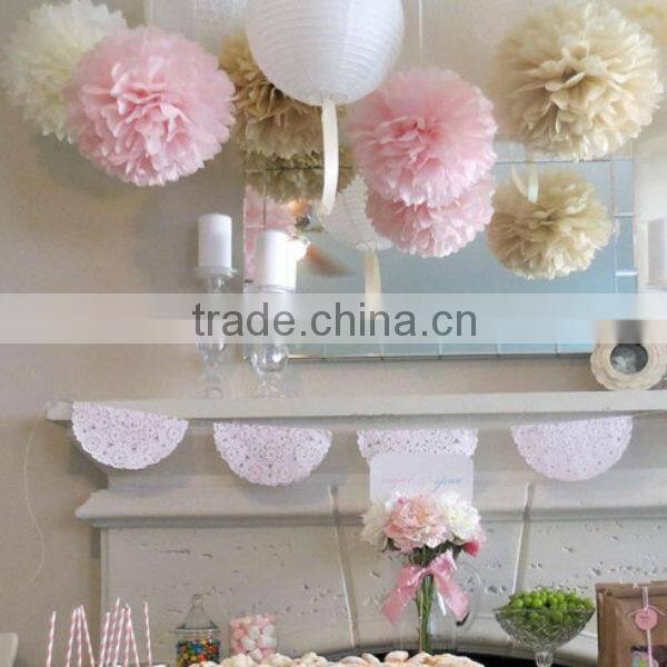 Pink Striped Treat Box Customized Popcorn Boxes