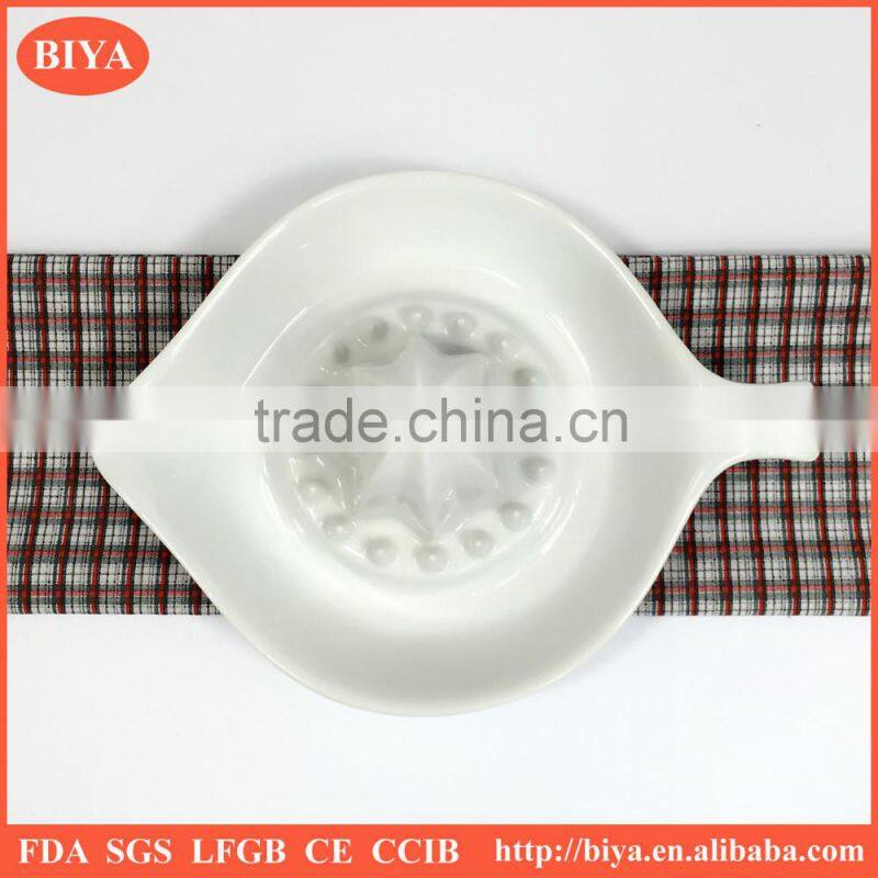 orange juice machine porcelain orange juice drink dish, porcelain juice lapping cup, grinding plate, ground dish