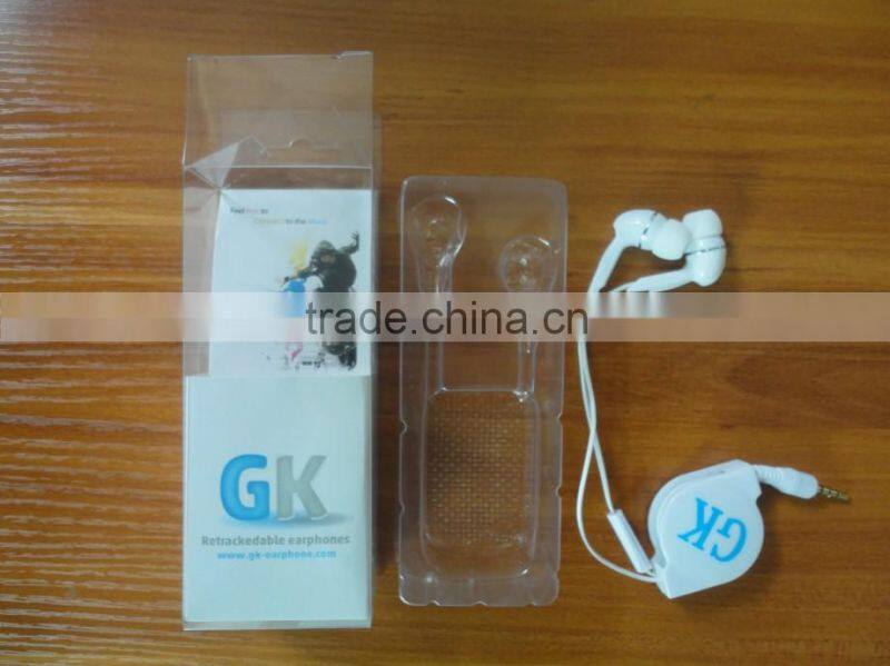 colorful retractable earphones