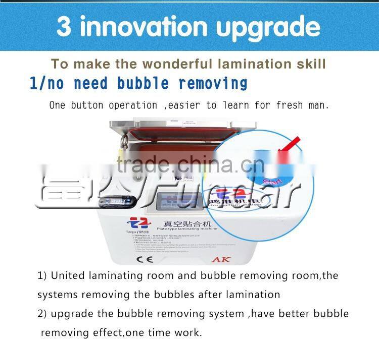 Top New 888A all-in-one touch screen OCA vacuum laminator