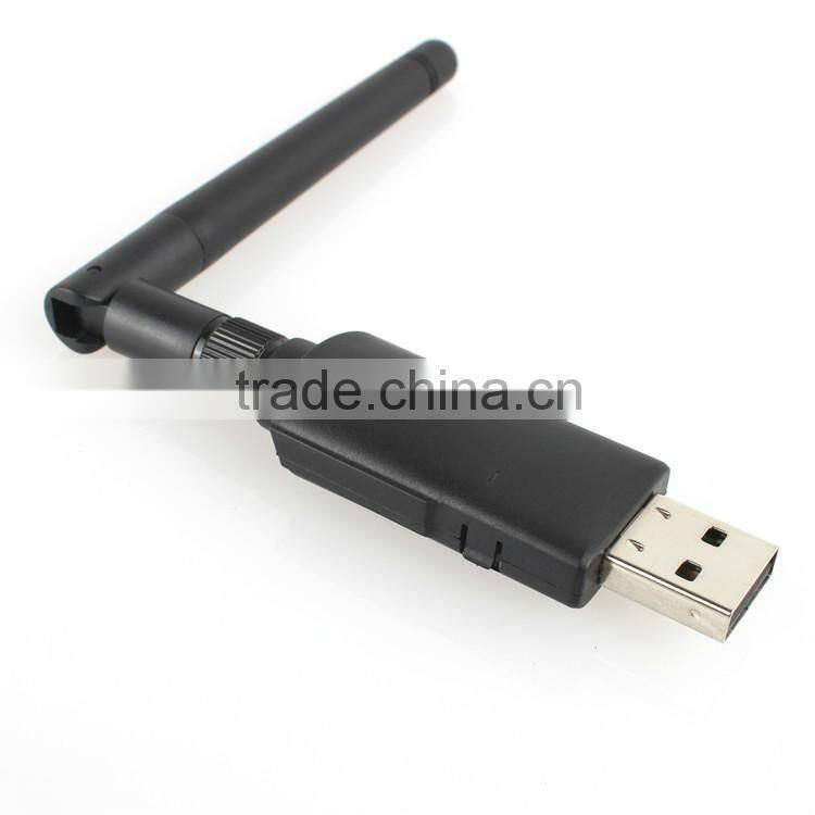mini 2T2R 300Mbps wireless usb wifi adapter with external antenna With WPS botton