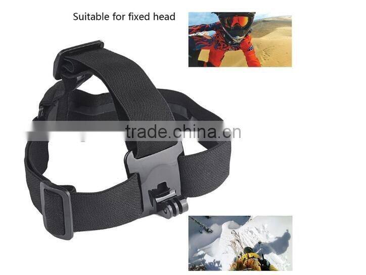 Elastic Adjustable Head Strap For GoPros Heros 3+/3/2/1
