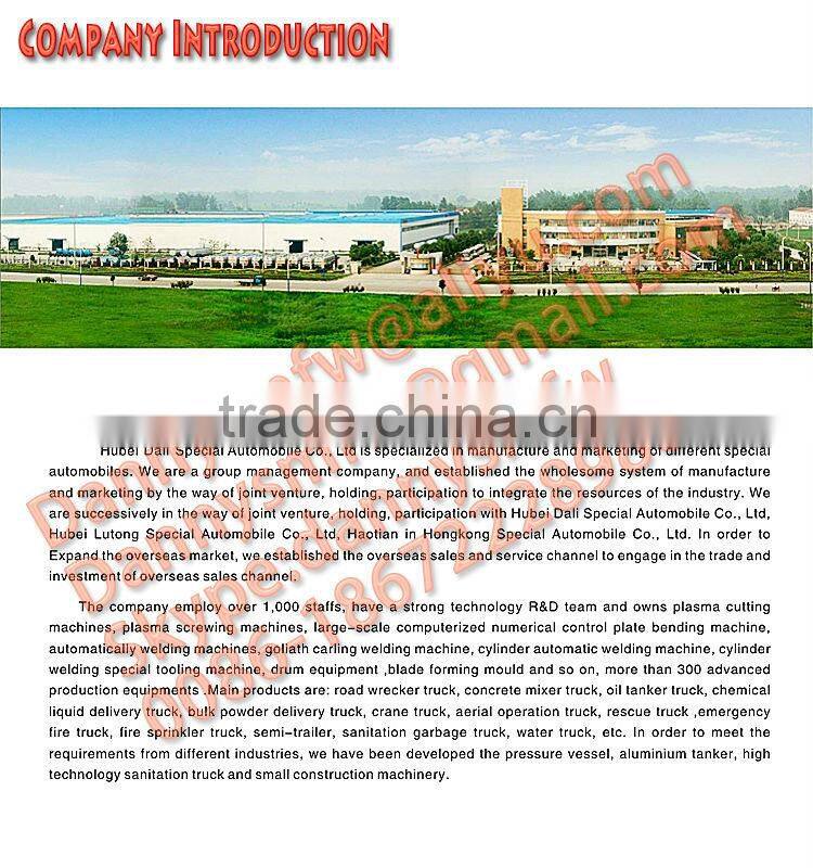 Dongfeng flat bed road wrecker for sale