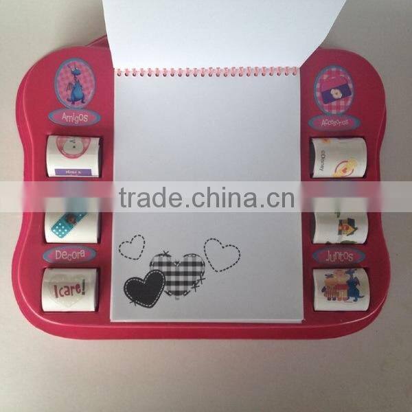 temporary hologram vinyl cartoon sticker paper