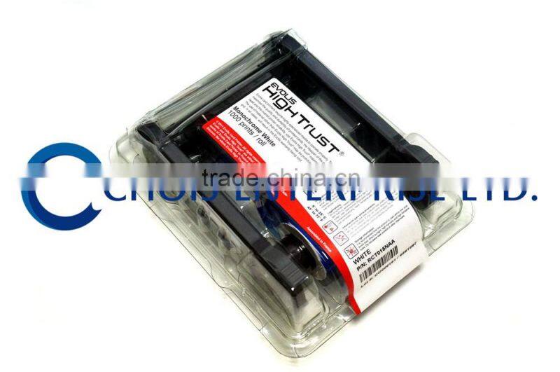 High Trust Evolis RCT015NAA White Ribbon for Primacy Printer White Ribbon