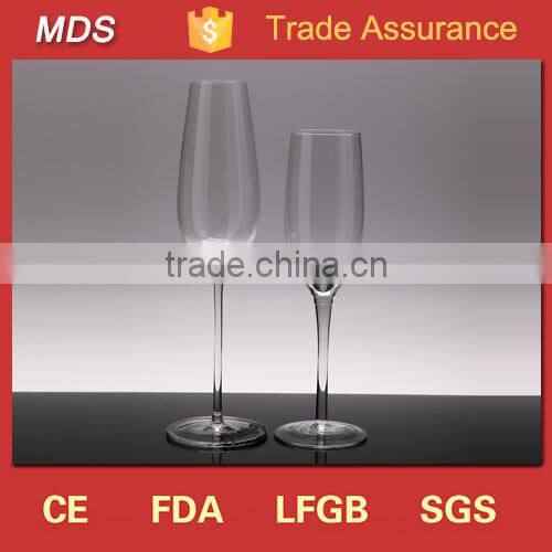 Custom personalized tiffany toasting champagne flutes