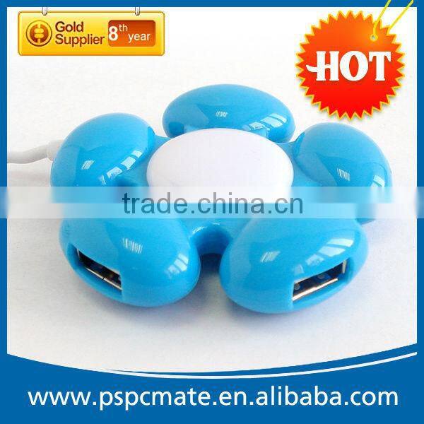 Flower shape 4 Port usb 2.0 HUB