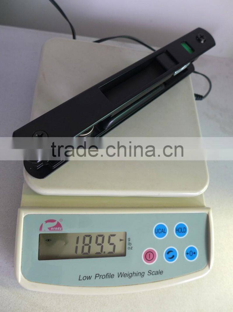 Aluminium Sliding Window and Door lock with key, UPVC profile window materials