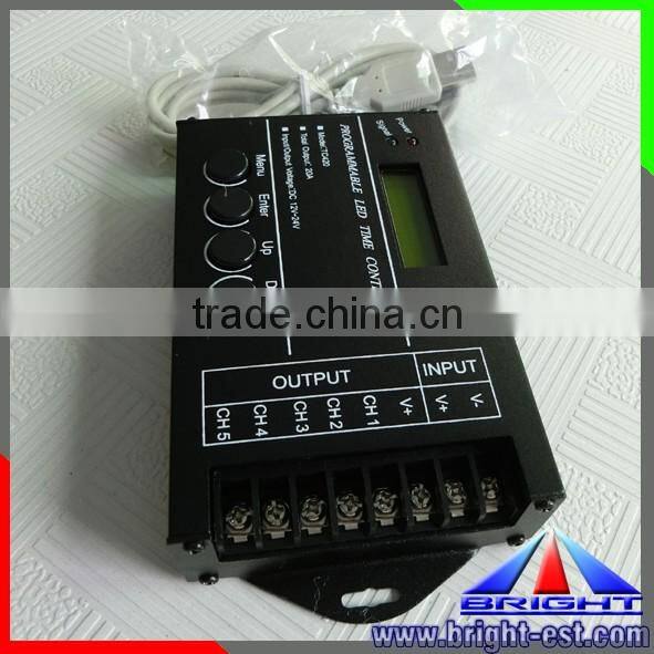 Wireless Programmable time led light controller tc420