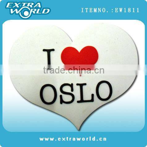 Oslo Norway fridge rubber magnet