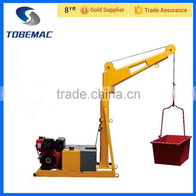 2015 TOBEMAC DJC 1000kg jib Crane mini hoist machine