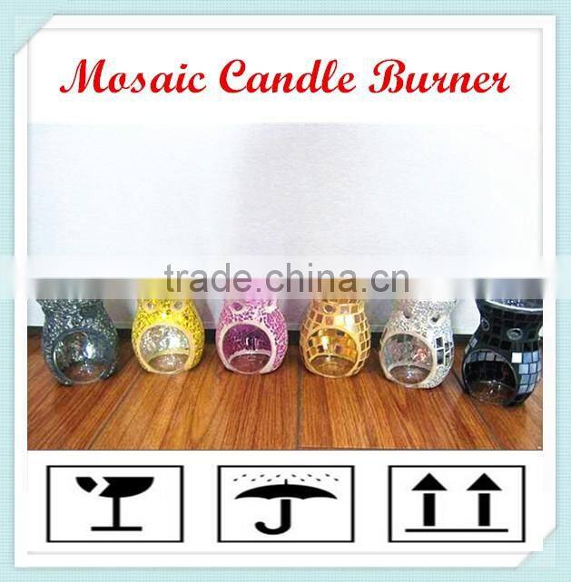 mosaic glass candle warmer glass fragrance oil burner unique oil burners