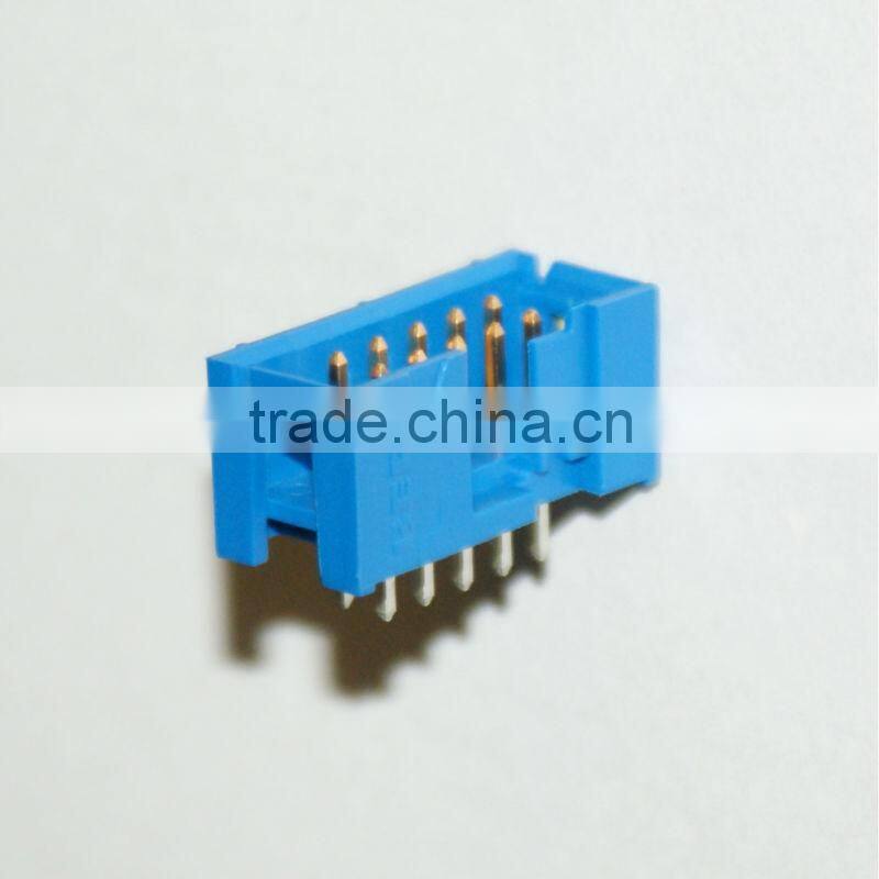 pcb straight 7-pin female pin idc socket connector2.54mm