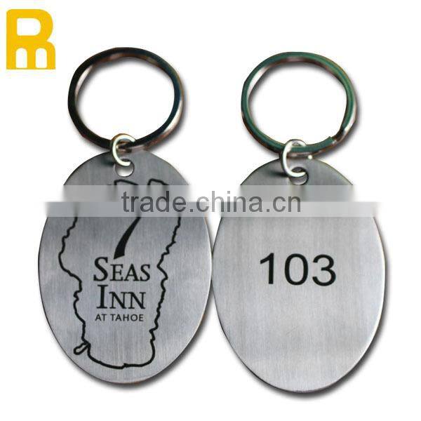 Hot!!! 2014 new products custom logo metal asset tag with qr code