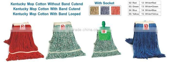 cotton looped ends wet floor clean mop