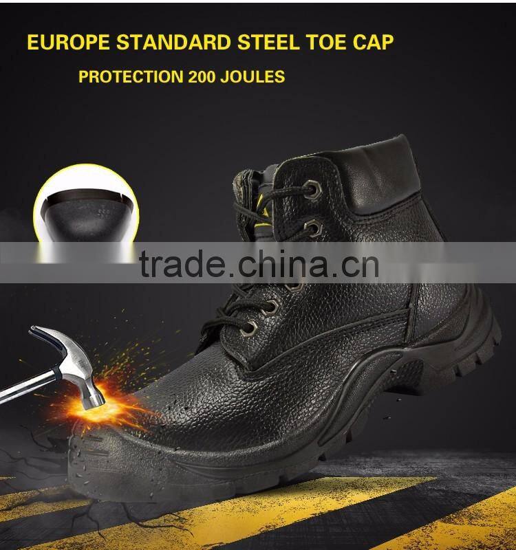 Hot selling comfortable safety shoes work boots for mens