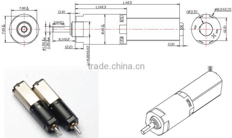 dc 6mm 8mm 10mm 12mm 16mm 18mm planetary motor 12v pmdc gear motor