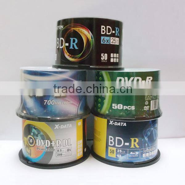 Dual Layer Blank DVD+R 8.5GB with Cake Box Package