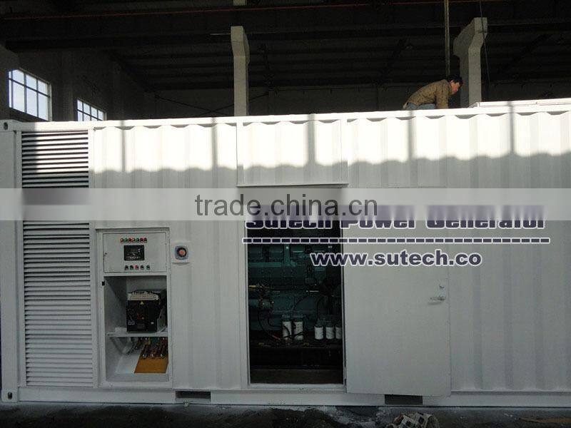 sound proof 800kw big power diesel generator set