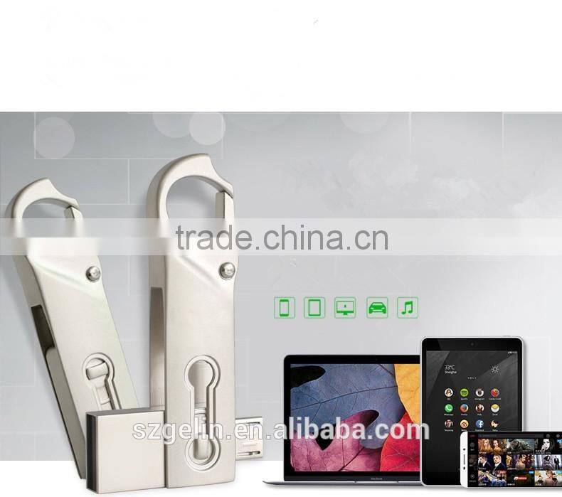 Key chain and usb flash drive double use aluminum material usb 2.0