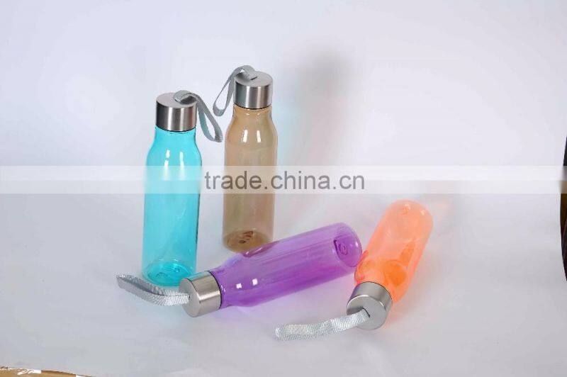 Eco-Friendly Feature plastic Material water bottle, sport water bottle