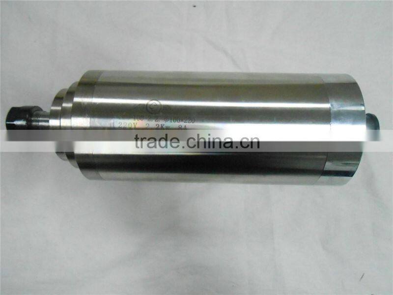 GDZ100-2.2 Toauto 24000rpm water cooled cnc milling motor spindle 2.2kw