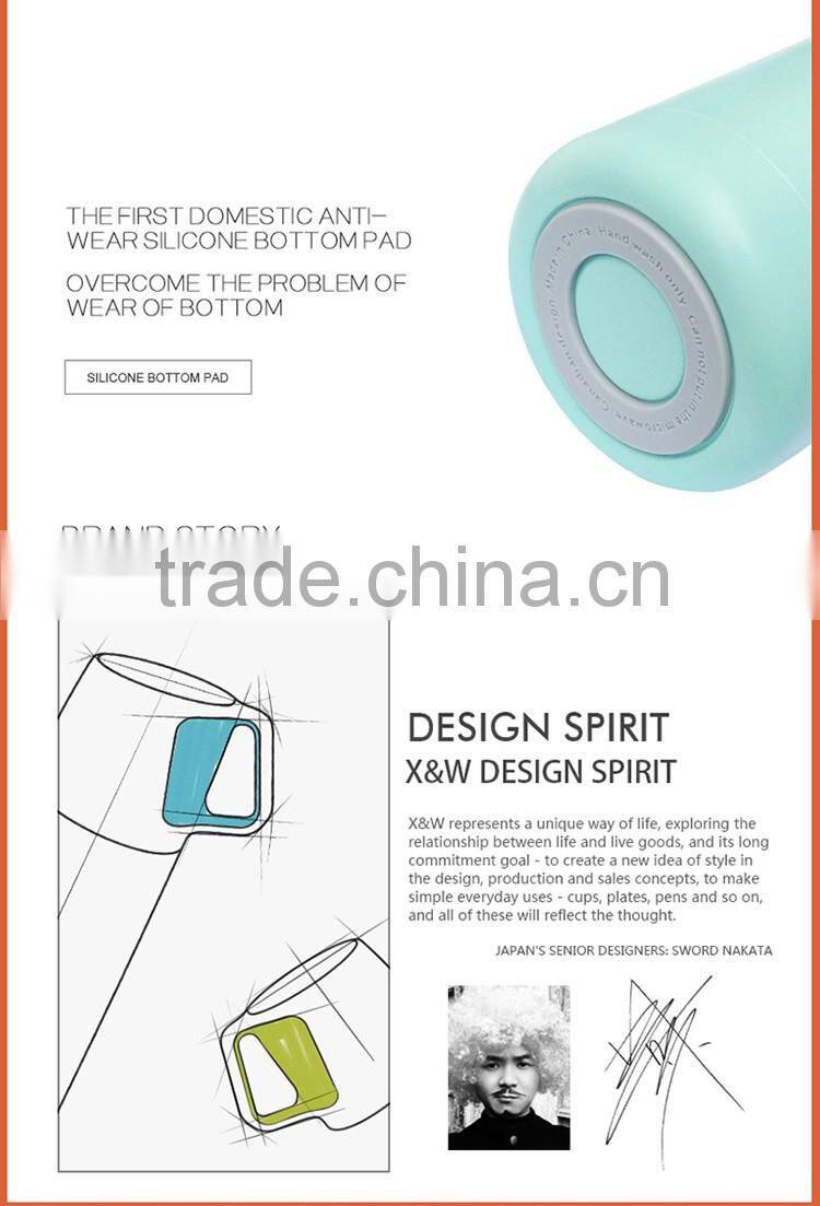 Wholesale 500ml gift with logo stainless steel vacuum bottle/double wall water bottle