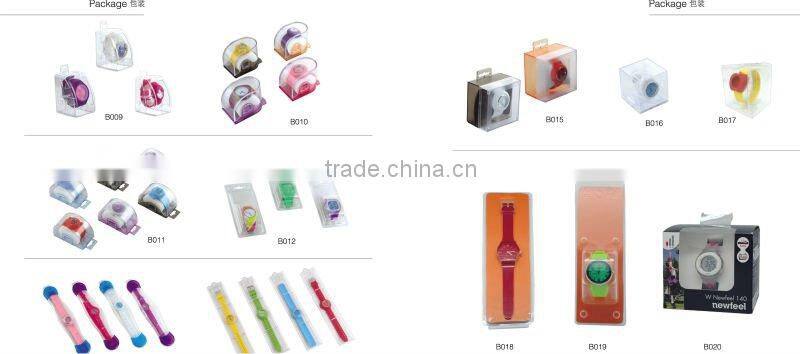 Good selling silicone slap Quartz Kids watch for girl