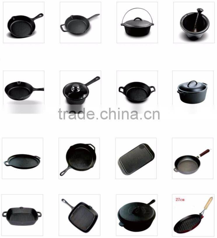 Factory Sale Full size dutch oven Pre-Seasoned Cast Iron dutch oven