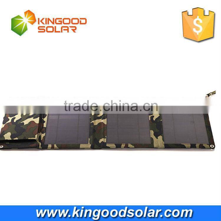 8W Solar panel battery charger 6V outdoor Universal Emergency solar charger for iphon ipad camera