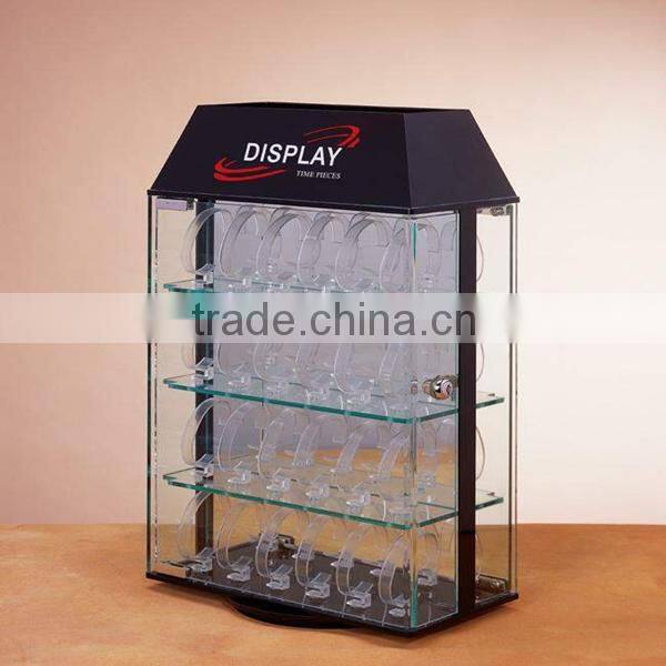 Security Environmental Protection Wrist Watch Acrylic Display