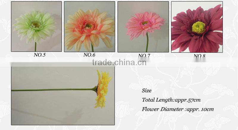 high quality silk chrysanthemum flower for funeral