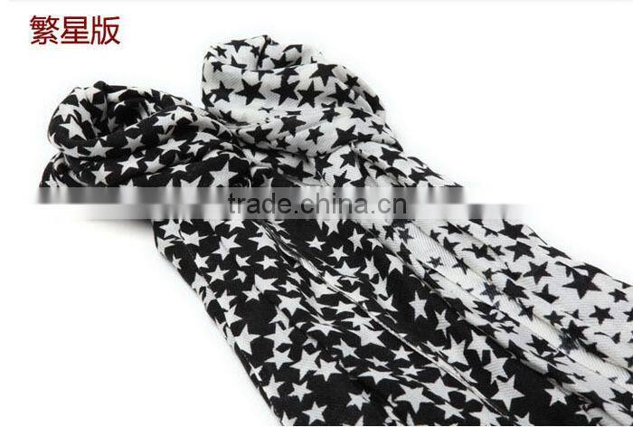 star printed pashmina scarf new 32