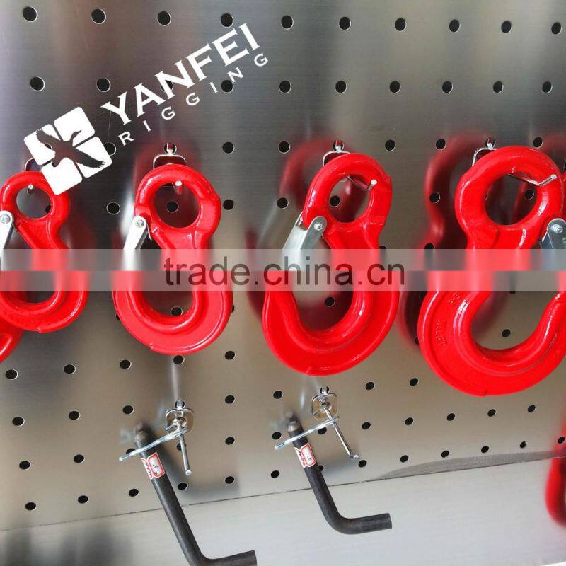 320A/C G80 Hoist Eye Hook With Latch For Chain